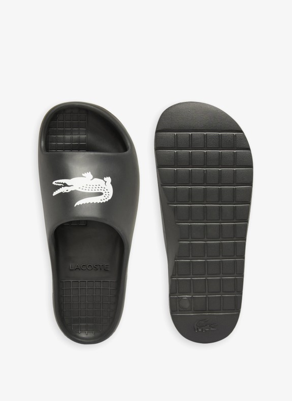 Claquettes Lacoste Serve Slide 2.0 noir