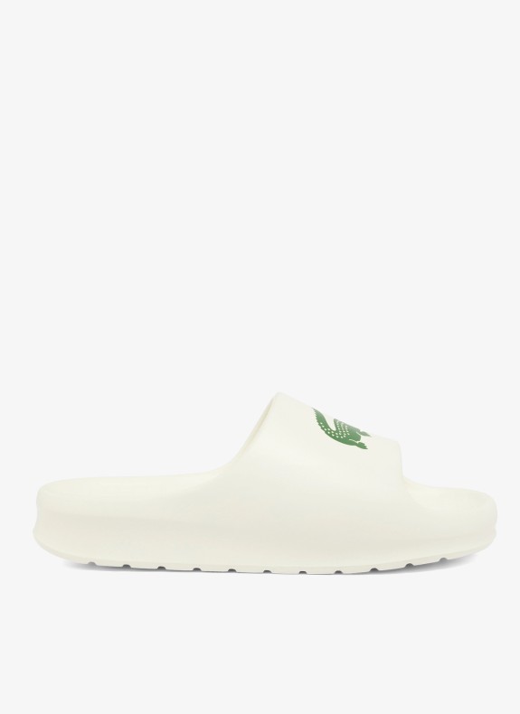 Sandales Lacoste Serve Slide 2.0 blanches