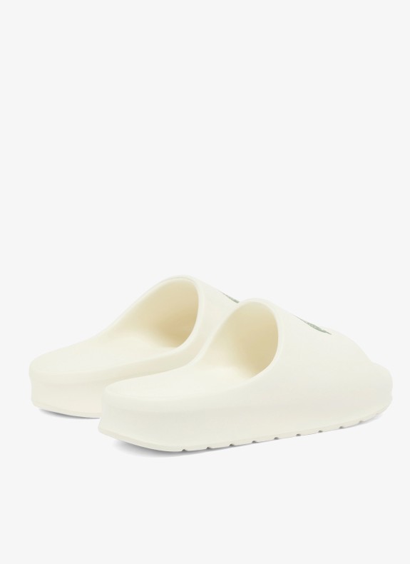 Chanclas Lacoste Serve Slide 2.0 blanco