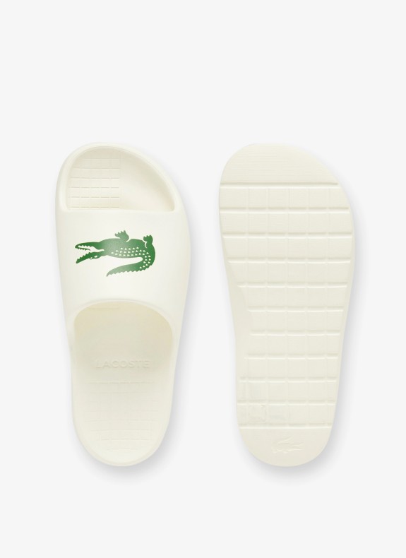 Chanclas Lacoste Serve Slide 2.0 blanco