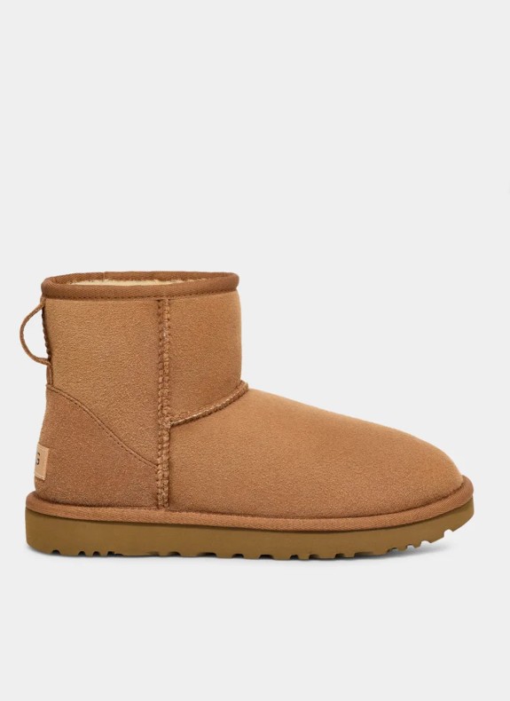 Bottes Ugg Classic Mini II en cuir
