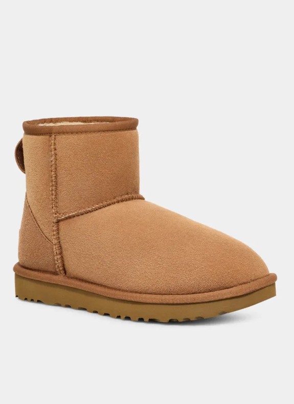 Bottes Ugg Classic Mini II en cuir
