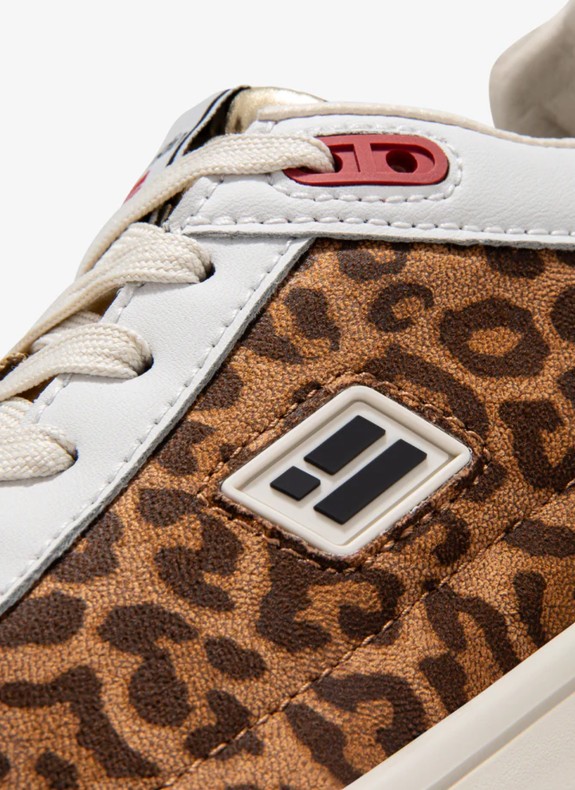 D-scarpe Franklin C V2 Tennis Leopardo di base