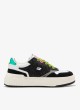 Chaussures D. Franklin Court Stich noir