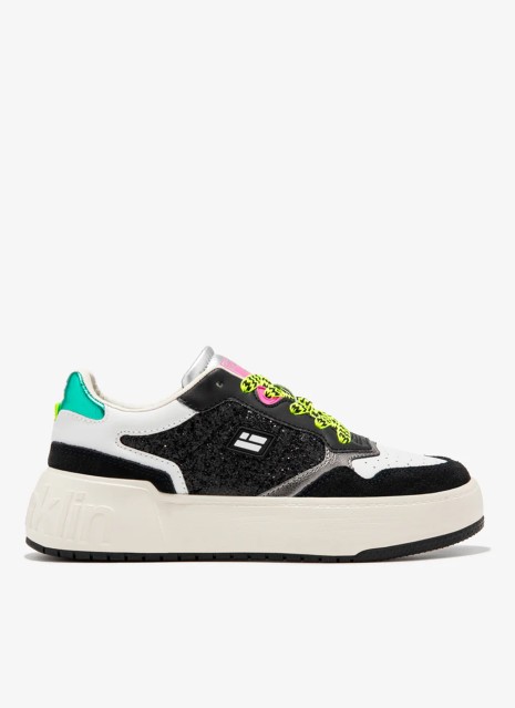 Chaussures D. Franklin Court Stich noir