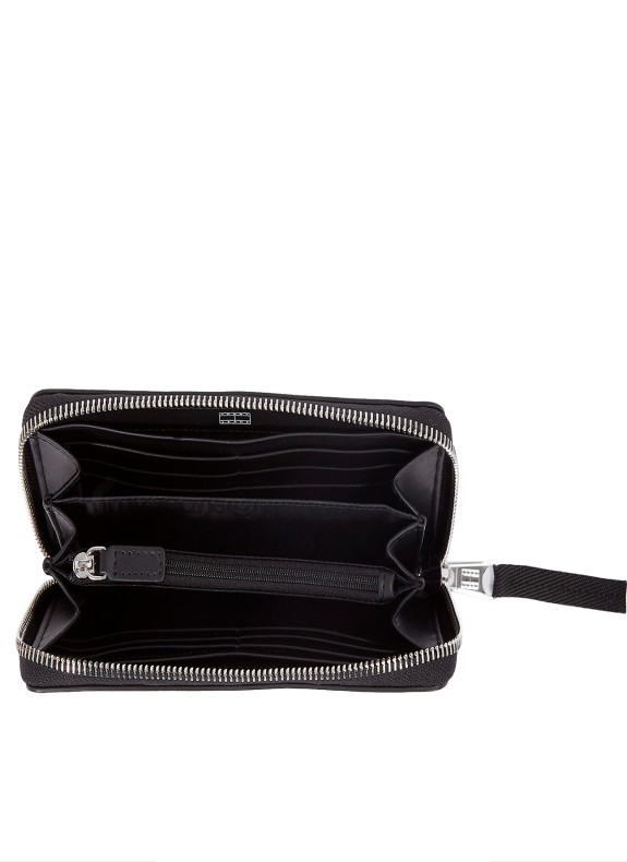 Cartera Tommy Hilfiger Tjw City Bold Large Za preto