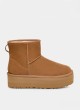 Botín Ugg Classic Mini Platform couro