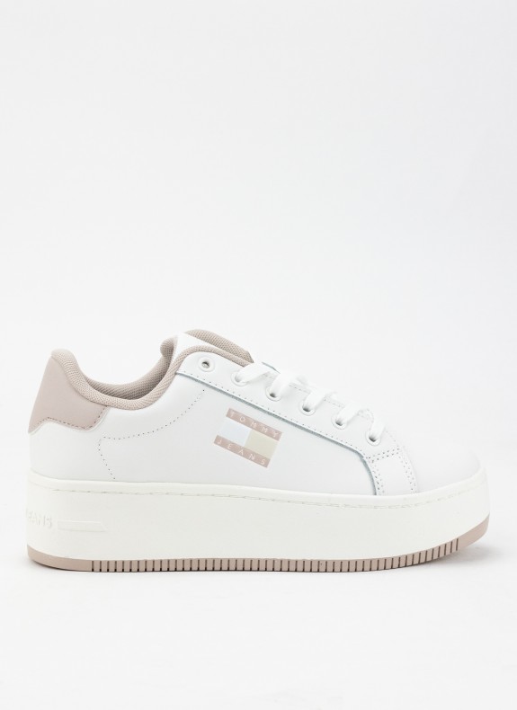 Baskets Tommy Hilfiger Tjw Flatform Ess blanches