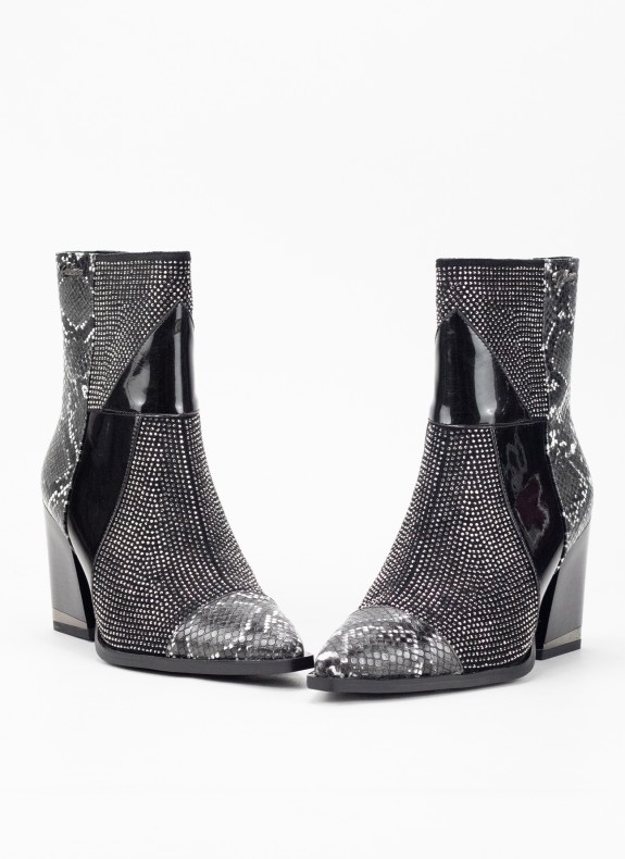 Botín Rock Away 85549B preto