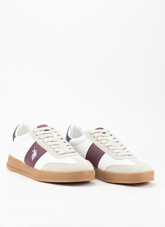 Zapatillas U.S. Polo Assn. Campy001A blanco