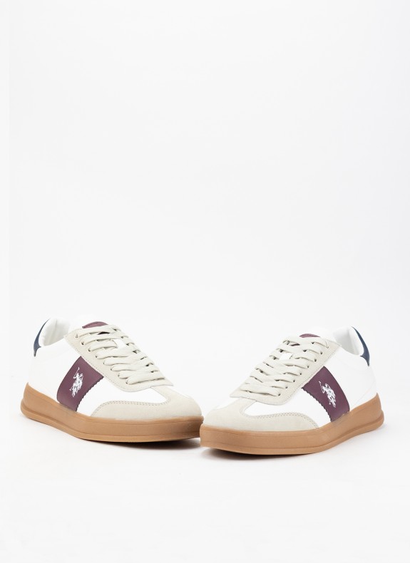 Zapatillas U.S. Polo Assn. Campy001A blanco