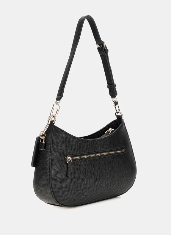 Bolso Guess Noelle Tote Top Zip Shoulder Bag negro