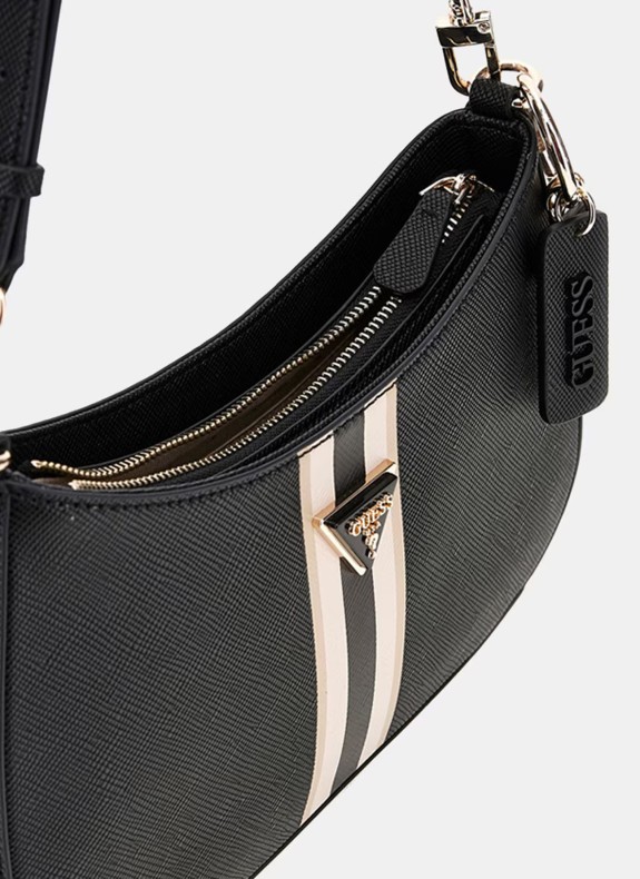 Bolso Guess Noelle Tote Top Zip Shoulder Bag negro