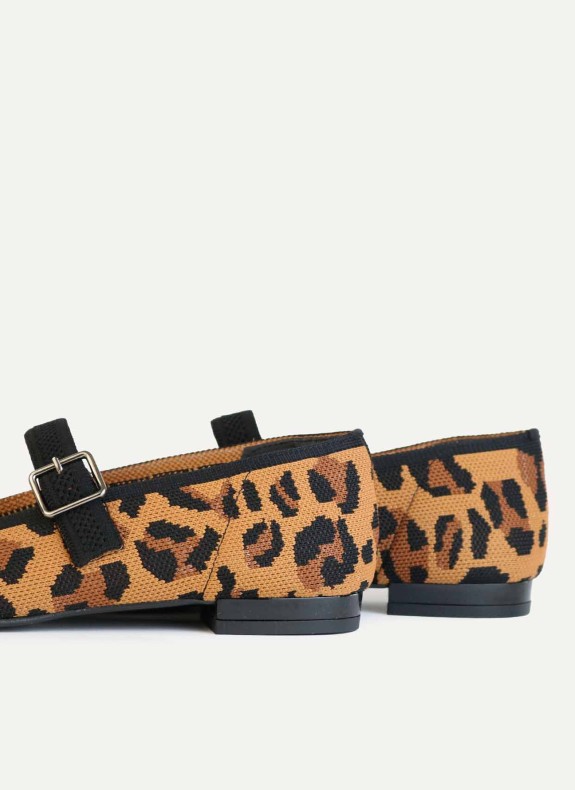 Scarpe Miss elastico Bella leopardo