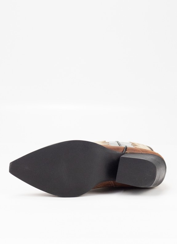 Stivali in pelle Cowboy Keslem M4800