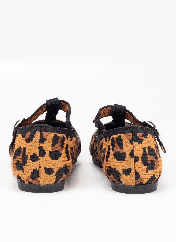 Zapato Miss Elastic Megan leopardo