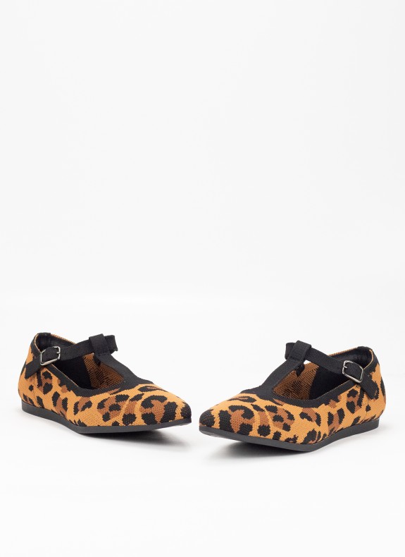 Chaussure Miss Elastic Megan léopard