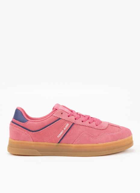 Baskets Tommy Hilfiger The Greenwich Suede rose