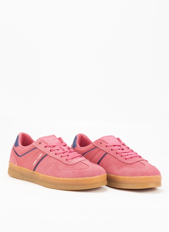 Baskets Tommy Hilfiger The Greenwich Suede rose