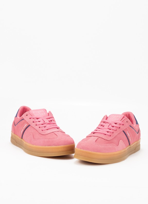 Baskets Tommy Hilfiger The Greenwich Suede rose