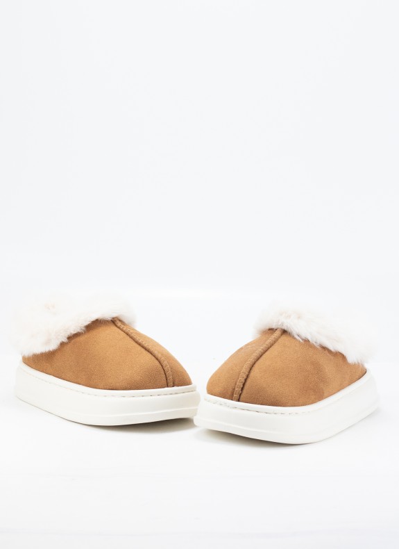 Zapatillas de estar por casa Keslem 9831 marrón