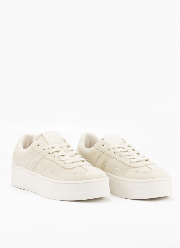 Zapatillas Tommy Hilfiger The Greenwich Flatform Elevated beige