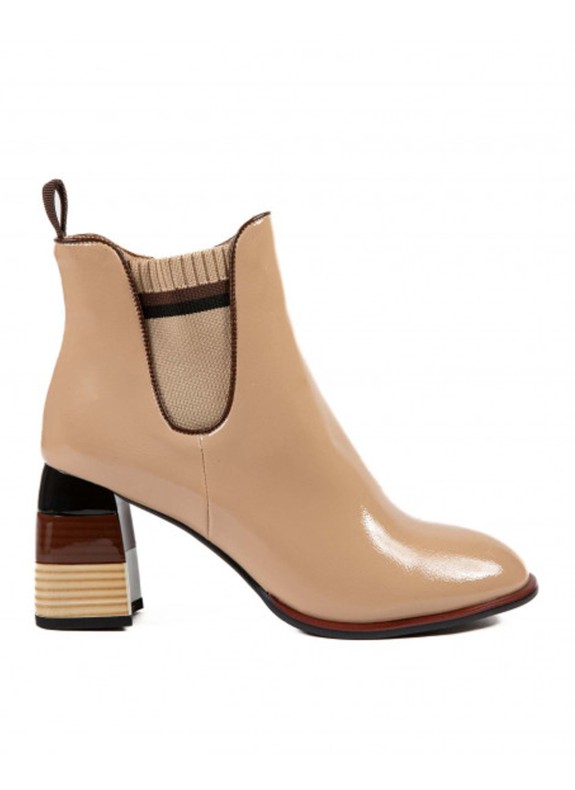 Bottines Rock Away 84485B beige