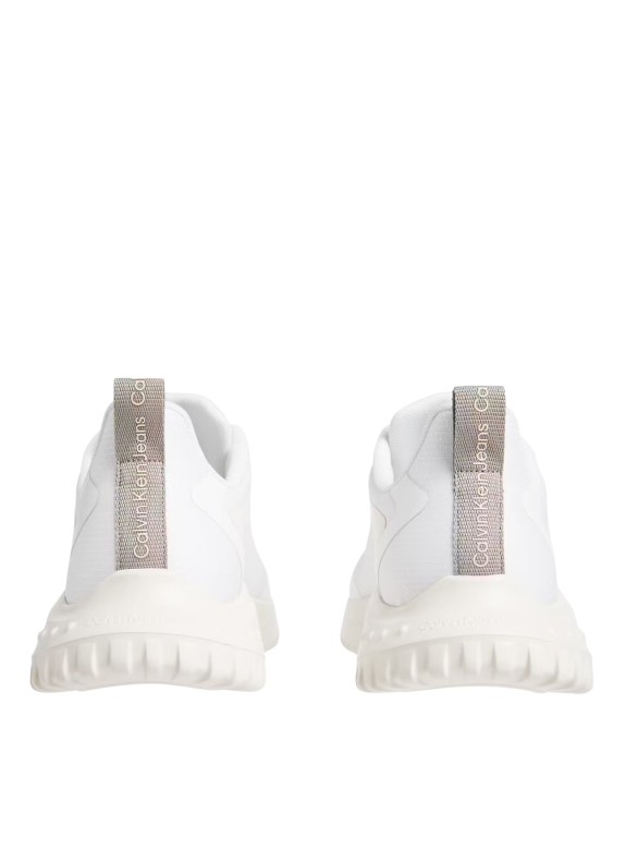 Calvin Klein pantofole Eva Runner Low Lace Ml bianco