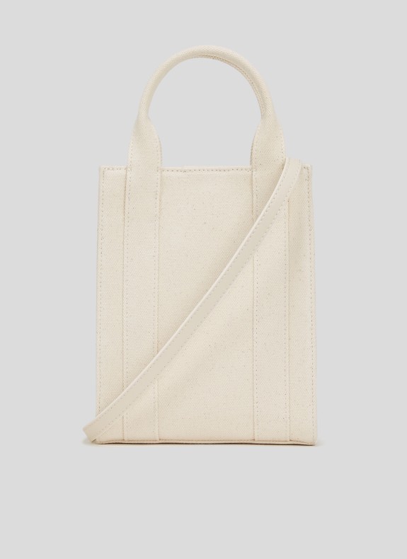Bandolera Karl Rochelle K/Rsg Square Small Tote beige