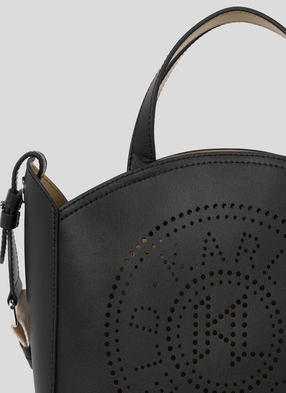 Bolso Karl Lagerfeld K/Circle Sm Tote Perforated negro