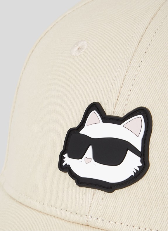 Gorra Karl Lagerfeld Ikon Choupe Cap beige