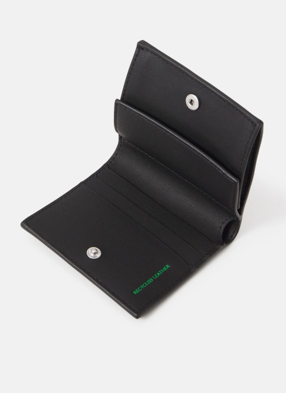 Cartera Tommy Hilfiger TJM Heritage Leather Cc & Coin preto