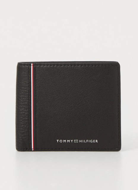 Cartera Tommy Hilfiger Th Corp Cc And Coin preto