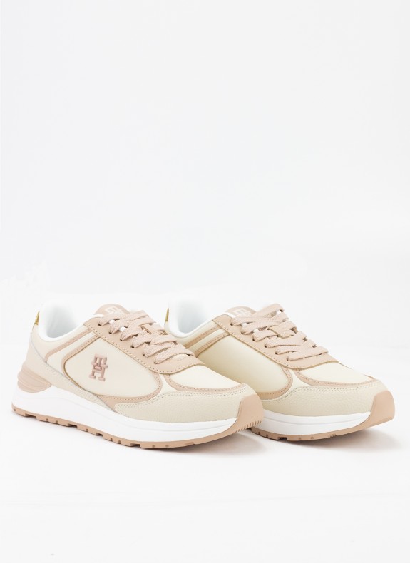 Tommy Hilfiger Schuhe Casual Fashion Runner Lthr beige