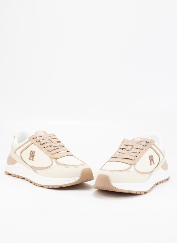 Tommy Hilfiger Schuhe Casual Fashion Runner Lthr beige
