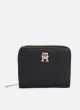 Monedero Tommy Hilfiger Th Soft Logotape Med Za negro