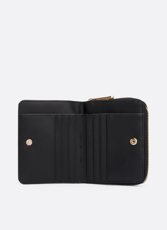 Monedero Tommy Hilfiger Th Soft Logotape Med Za preto