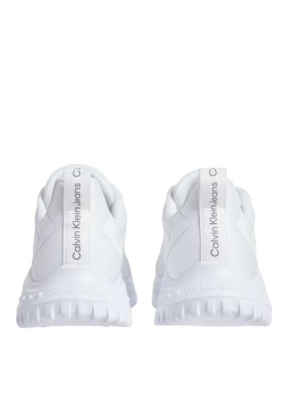 Calvin Klein pantofole Eva Runner Low Lace Mix Ml Bianco