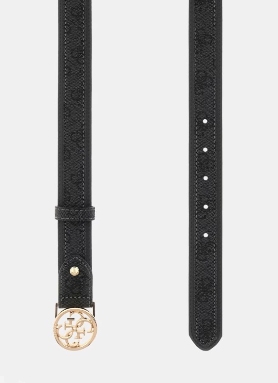 Ceinture Guess Orlina Logo Adj Pant Belt noir