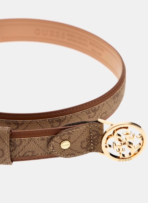 Cinturón Guess Orlina Logo Adj Pant Belt taupe