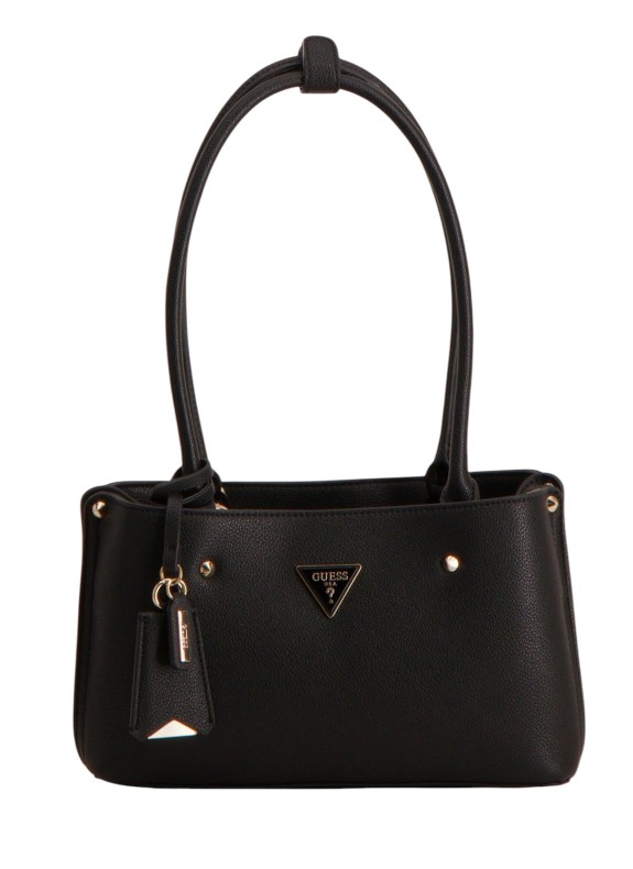 Bolso Guess Meridian Shoulder Satchel preto
