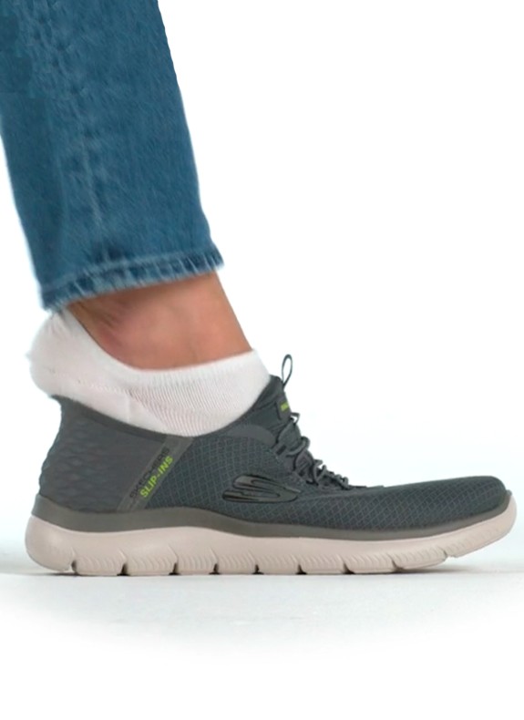 Zapatillas Skechers Slip-Ins Summits gris