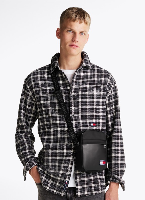 Bandolera Tommy Hilfiger Tjw Daily Elevated Reporter negro