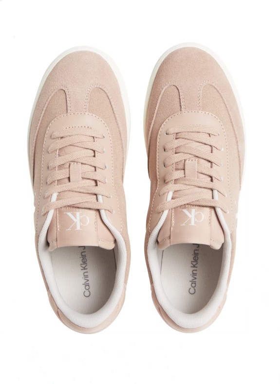 Zapatillas Calvin Klein Classic Cupsole Low Mix Mg Wn nude