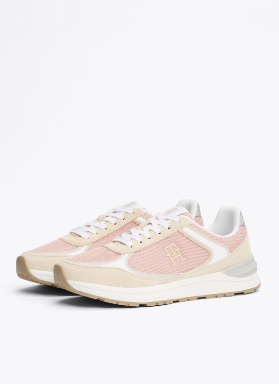 Zapatillas Tommy Hilfiger Casual Fashion Runner Mix beige