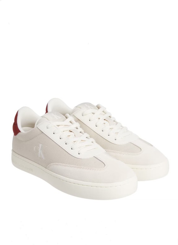 Zapatillas Calvin Klein Classic Cupsole Low Mix Mg beige
