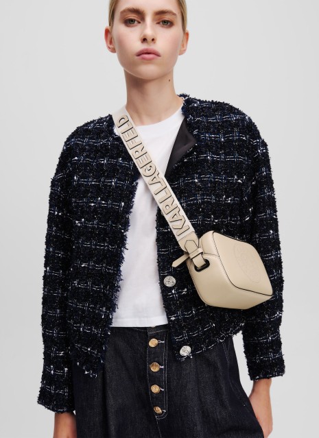 Bandolera Karl Cosby K/Circle Bag Perfurted areia