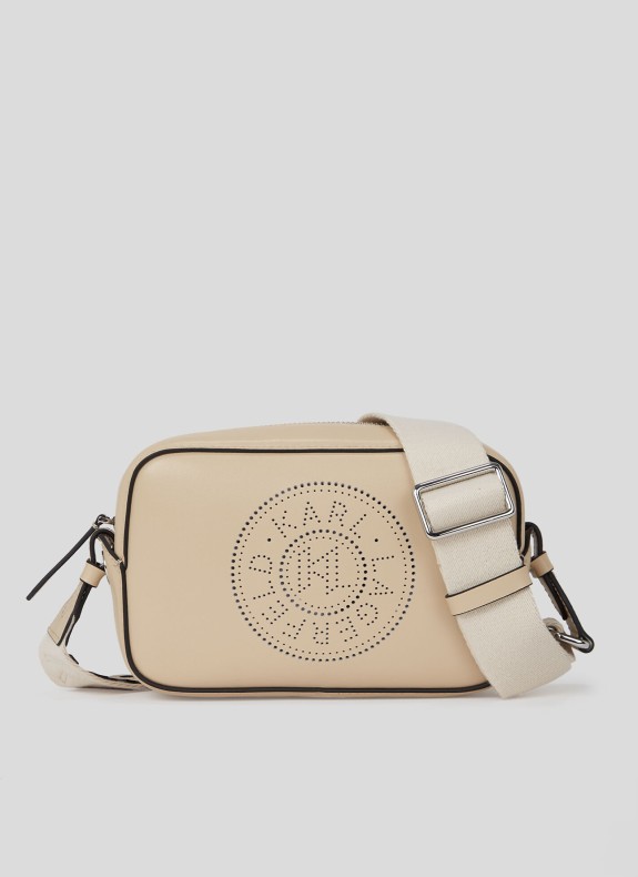 Bandoulière Karl Lagerfeld K/Circle Bag Perforated sable