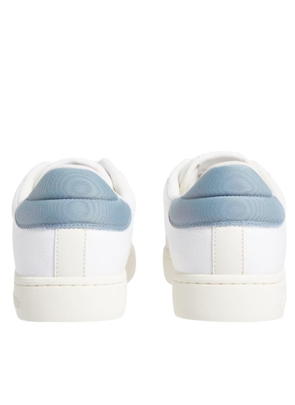 Baskets Calvin Klein Classic Cupsole Low Mix Mg blanches