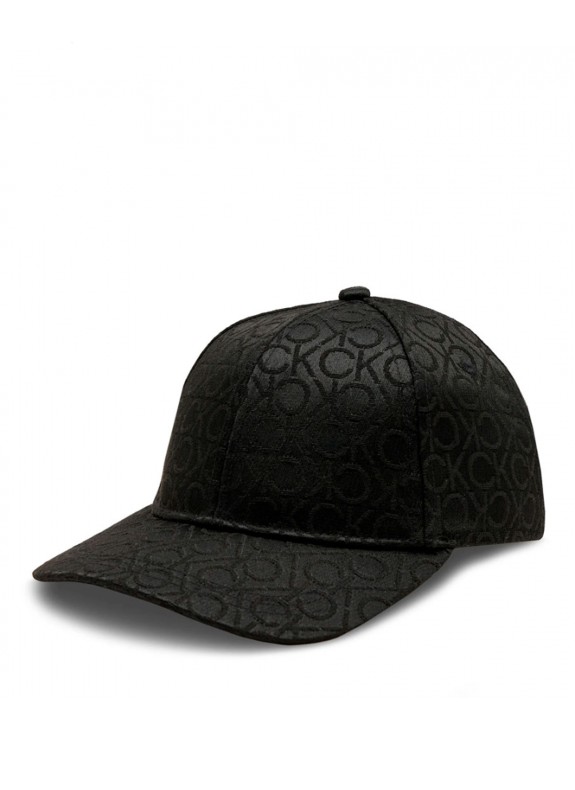 Casquette Calvin Klein Monogram Jacquard noire